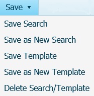Save Search or Template