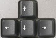 Positioning Arrow Key s on keyboard